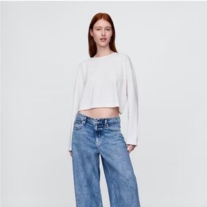 GAP Low Slung Extra Baggy Low Rise Women's Jeans in Indigo